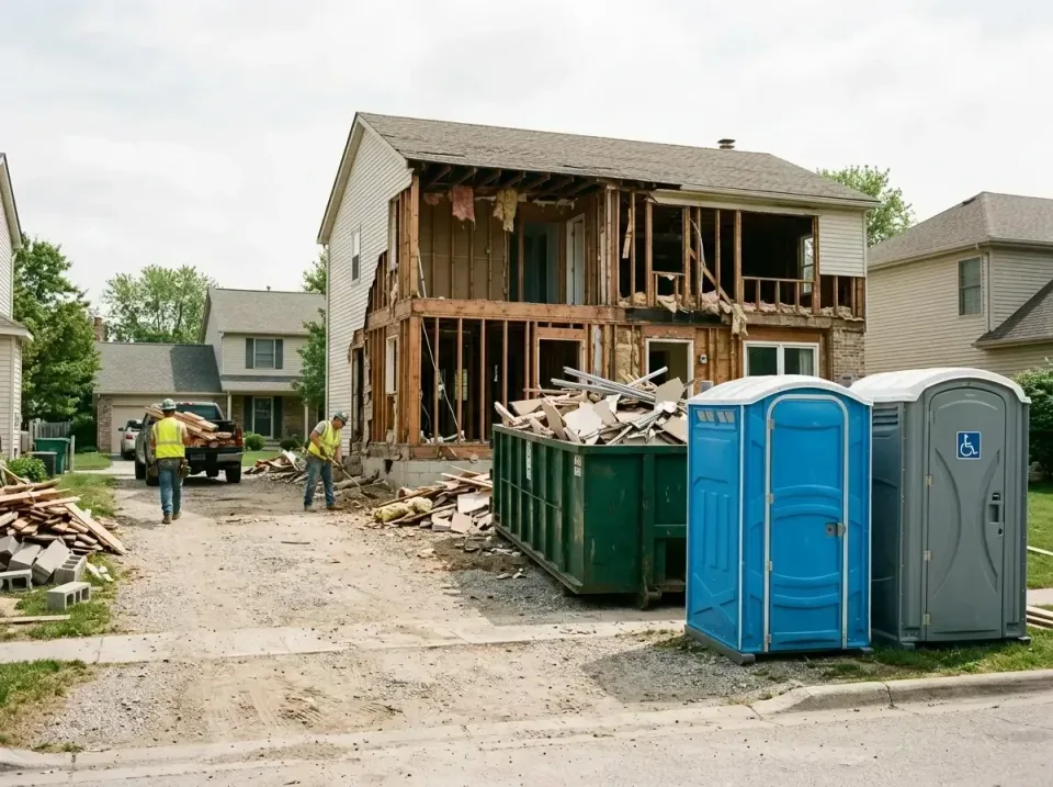 home-renovation-demolition-sit-010 — frequently asked questions, Portable Toilet & Dumpsters Rental in Danville, IL